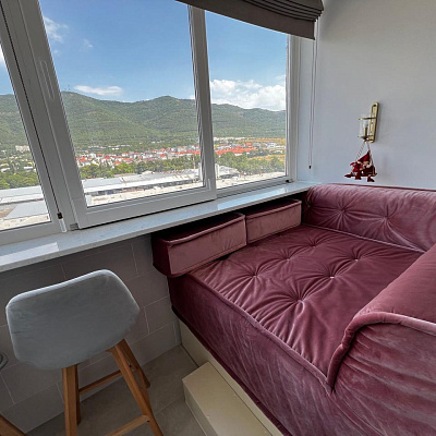 Угловой модульный бескаркасный диван: индивидуальный заказ  - отзыв с фото. 5/5